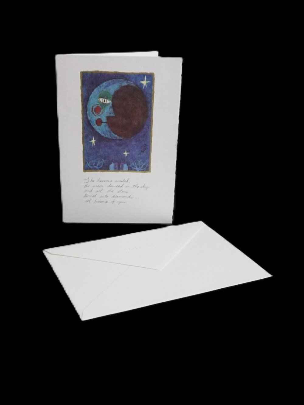 Vintage Hallmark Impromptu Admire Thinking of You Note Greeting Card
